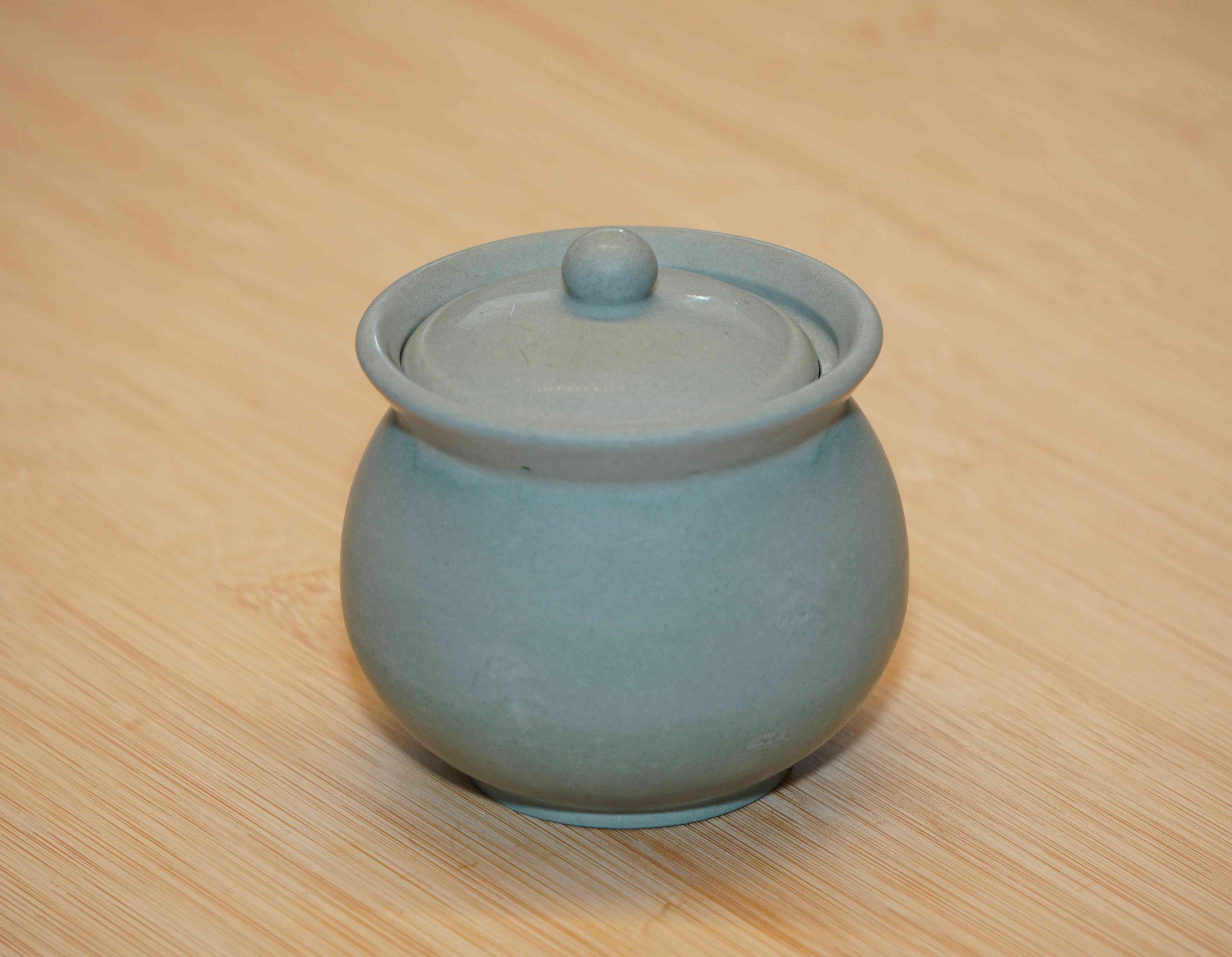 Teedose Daily Gr&uuml;nblau